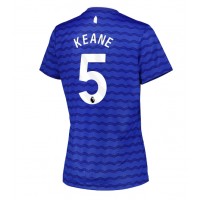 Everton Michael Keane #5 Hjemmebanetrøje Dame 2025-26 Kortærmet